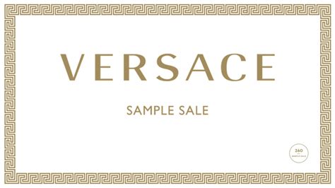 Versace Sales 